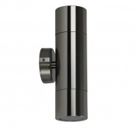 Oriel Lighting-Oxley Up/Down Stainless Steel / Copper Wall Light 240V